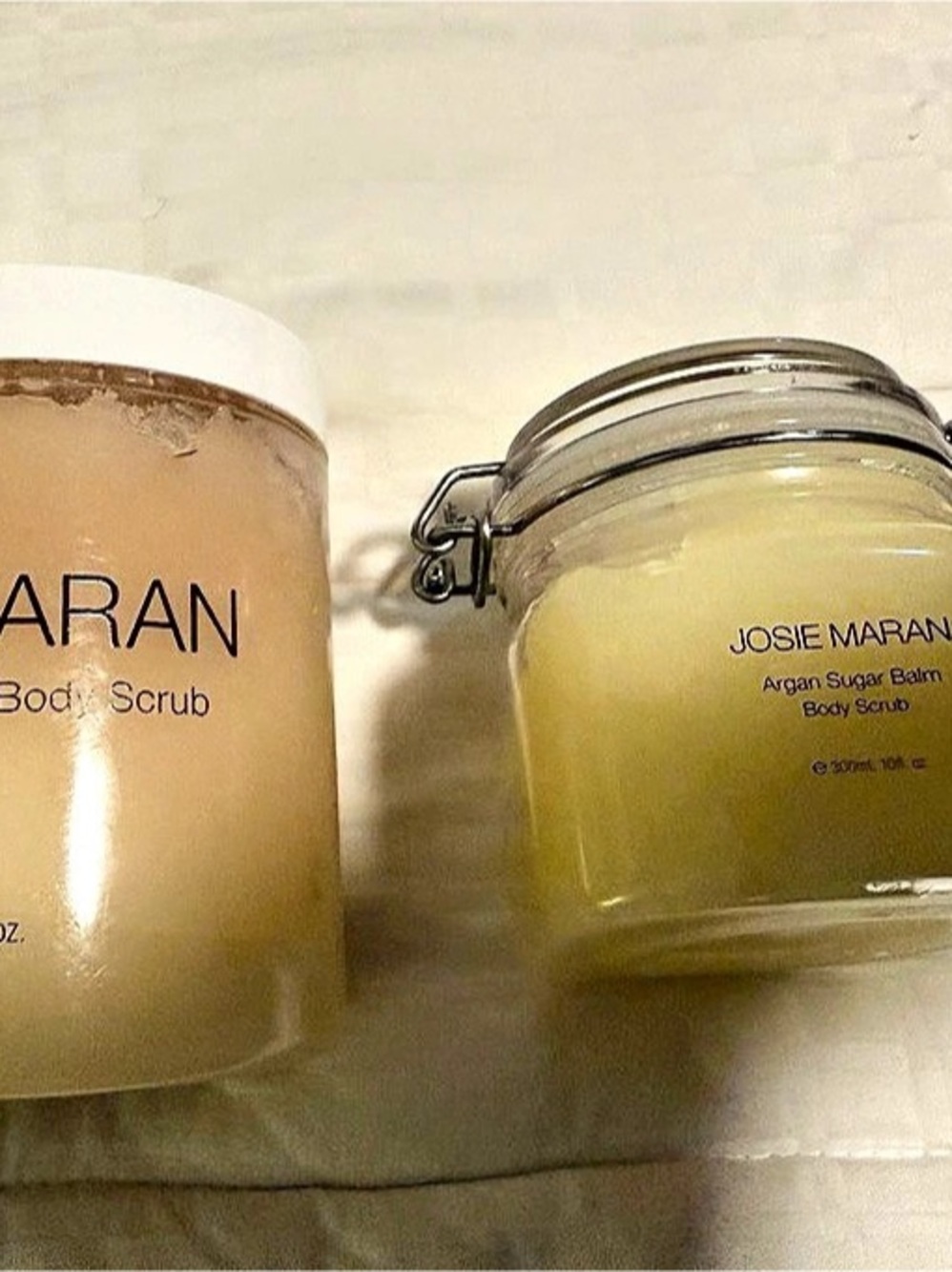 Josie Maran Argan Sugar Balm Body Scrub Bundle